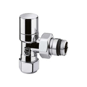Detentore d'arredo a squadra cromo Arteclima 3/8" - 24x19 - HD casa