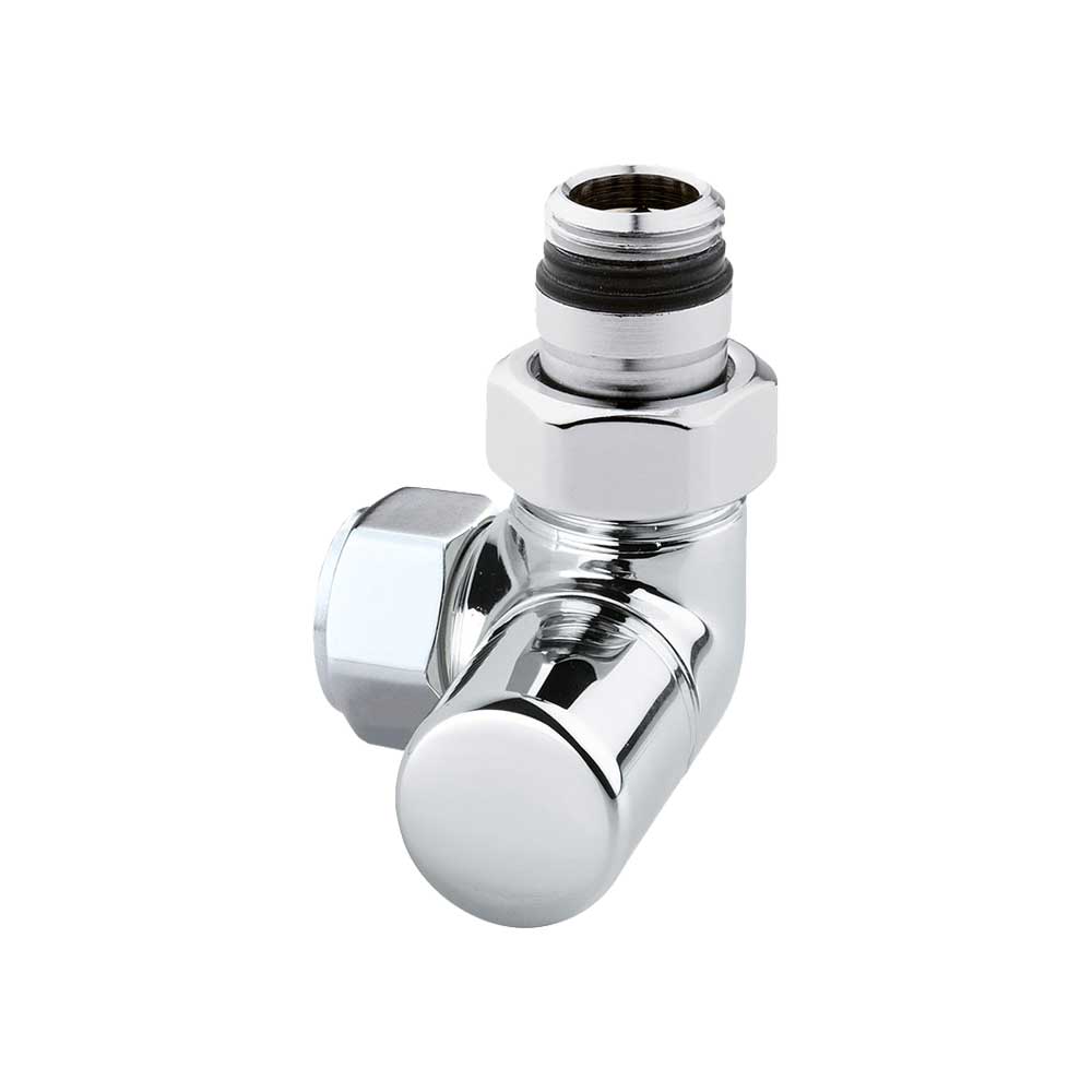 Detentore d'arredo ad angolo DX cromo Arteclima 1/2" - 24x19 - HD casa