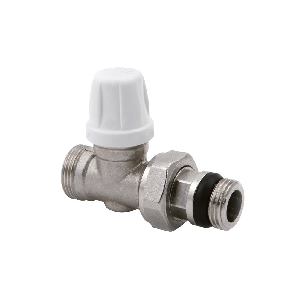 Detentore diritto micrometrico attacco rame, multistrato, PE-X Tulipano ICMA 1/2" x 1/2" - HD casa