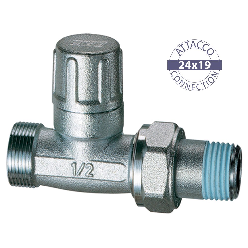 Detentore diritto per tubo rame, plastica e multistrato FAR 3/8" - 24x19 - HD casa