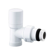 Detentore micrometrico a squadra attacco rame, multistrato e PE-X Aida bianco 1/2" - 24x1,5 — ICMA - HD casa