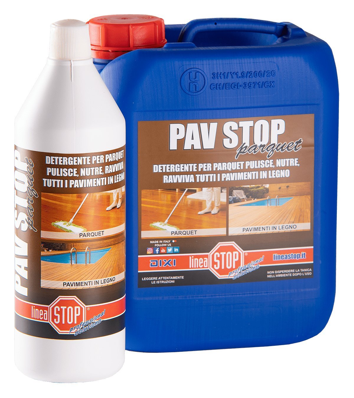 Detergente profumato per parquet pav stop parquet 1 lt — DIXI - HD casa