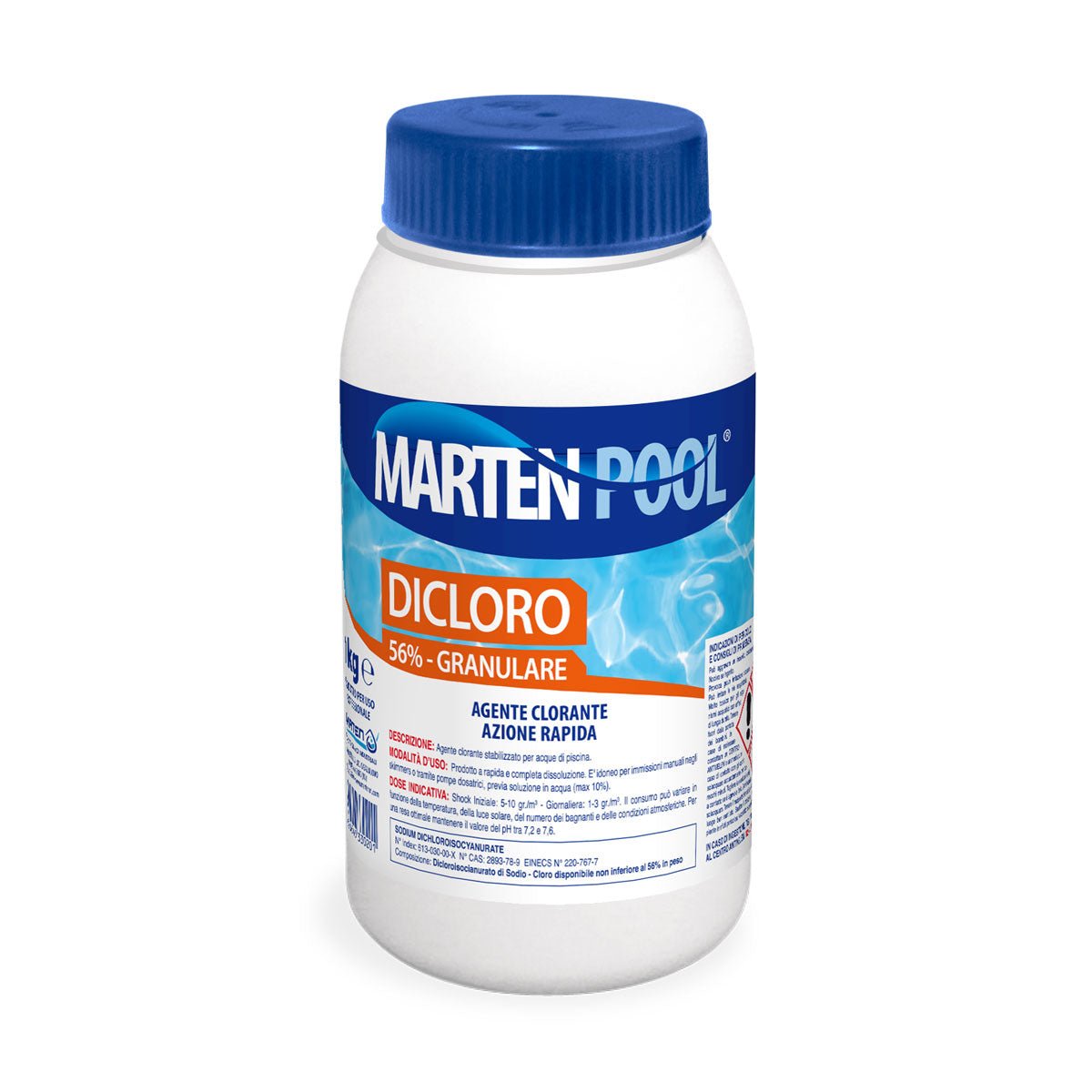 Dicloro granulare 1 kg — Marten - HD casa