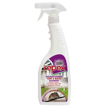 Disabituante per topi e ratti spray 750 ml - HD casa