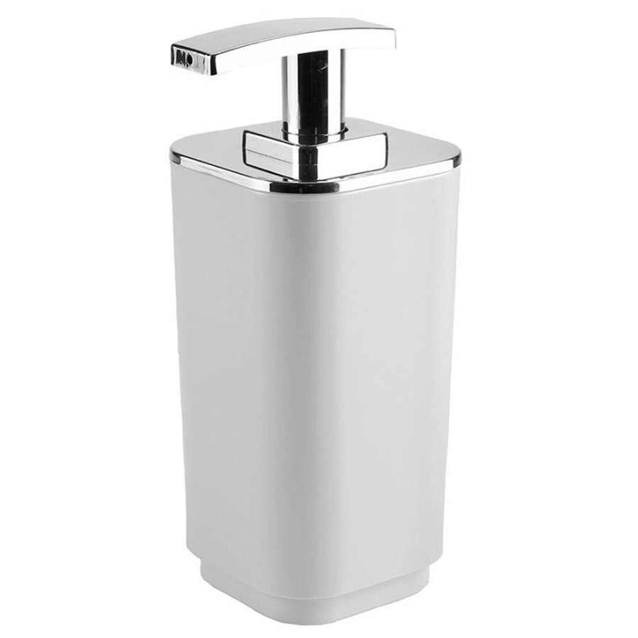 Dosasapone d' appoggio GEDY linea Seventy in resina colore Bianco - HD casa