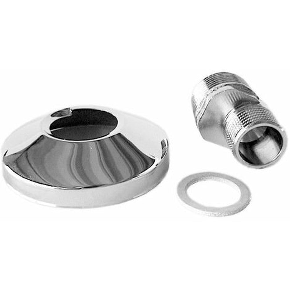 Eccentrico con rosone cromato 1/2"x3/4" - HD casa