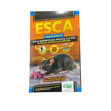 Esca topicida in blocco Paraffinato 300 gr — CISA Adriatica - HD casa