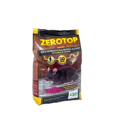 Esca topicida in grano Zerotop 1,5 kg — CISA Adriatica - HD casa
