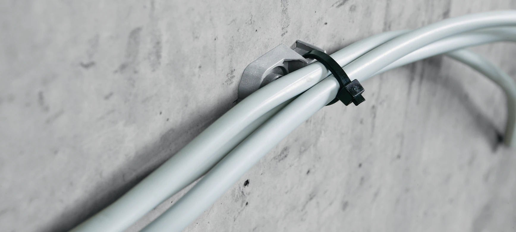 Fascetta di cablaggio 4,8x160 mm - bianca — Cardinale - HD casa