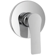 feridras - Rubinetteria flat miscelatore a incasso per doccia design squadrato - HD casa