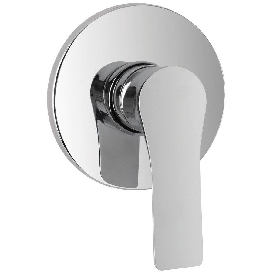 feridras - Rubinetteria flat miscelatore a incasso per doccia design squadrato - HD casa