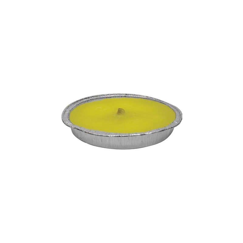 Fiaccola alla citronella in stagnola Ø 14x2h cm - HD casa