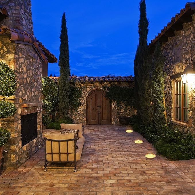 Fiaccola alla citronella in terracotta Ø 14x4h cm - HD casa