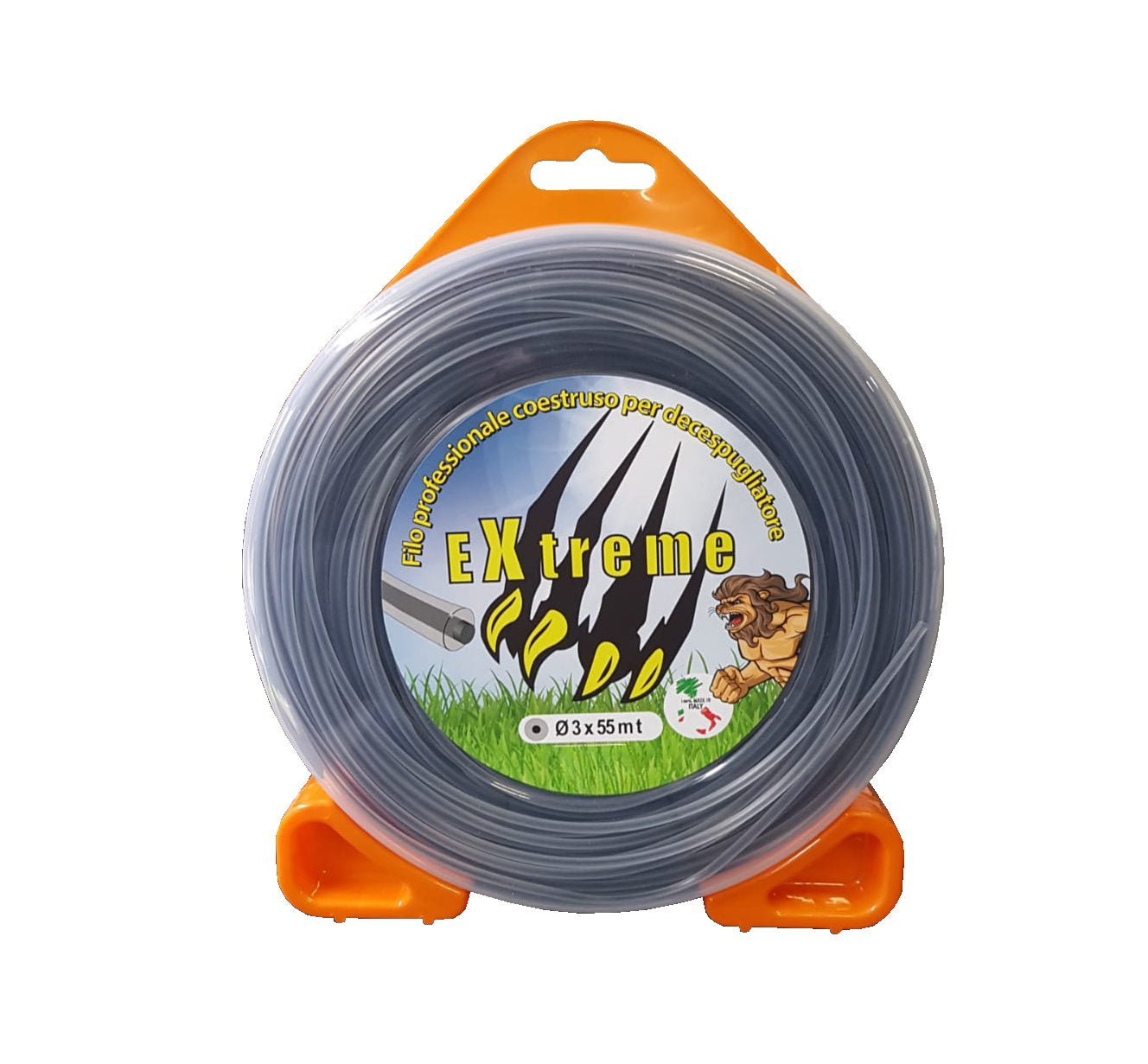 Filo per decespugliatore professionale co-estruso quadro Extreme 3,5 mm x 30 mt — MADE IN Italy - HD casa