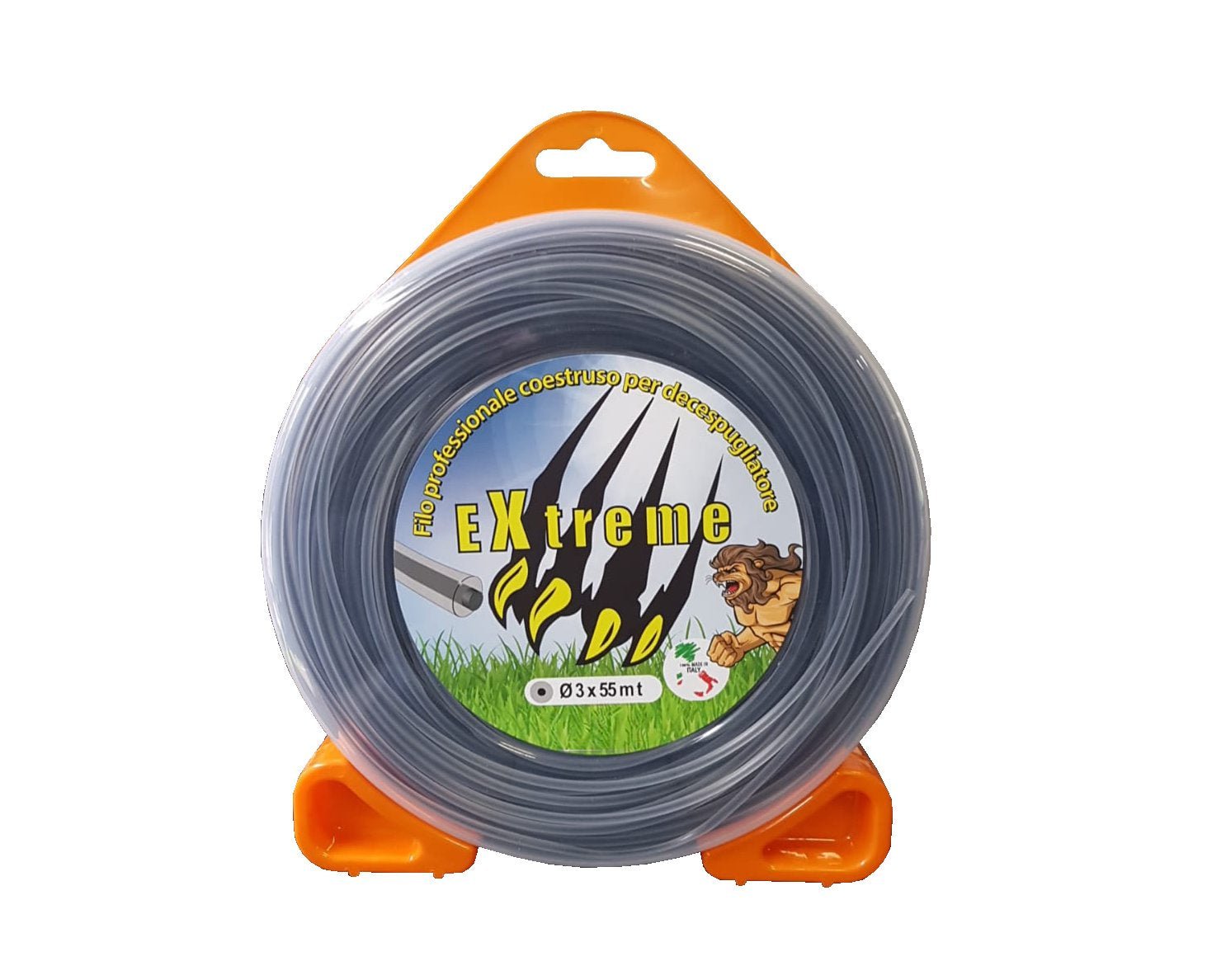 Filo per decespugliatore professionale co-estruso tondo Extreme Ø 4,0 mm x 30 mt — MADE IN Italy - HD casa