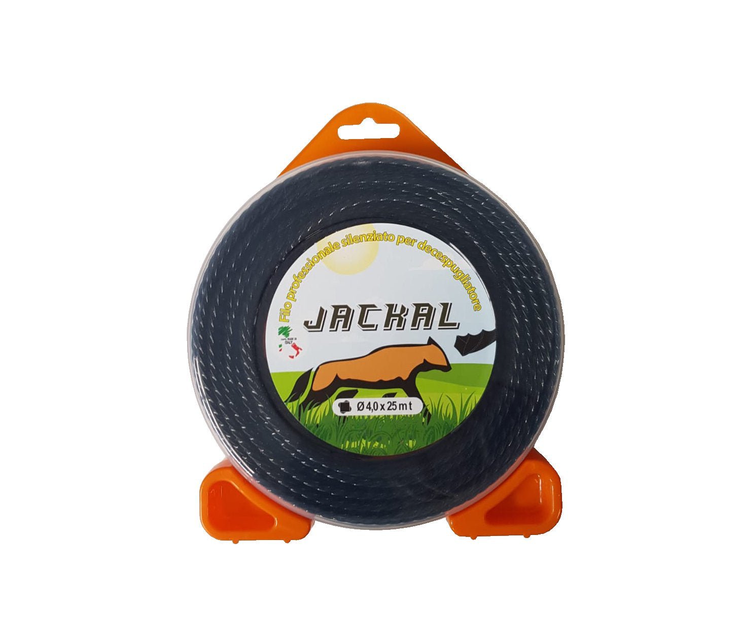 Filo per decespugliatore professionale Jackal 3,0 mm x 45 mt — MADE IN Italy - HD casa