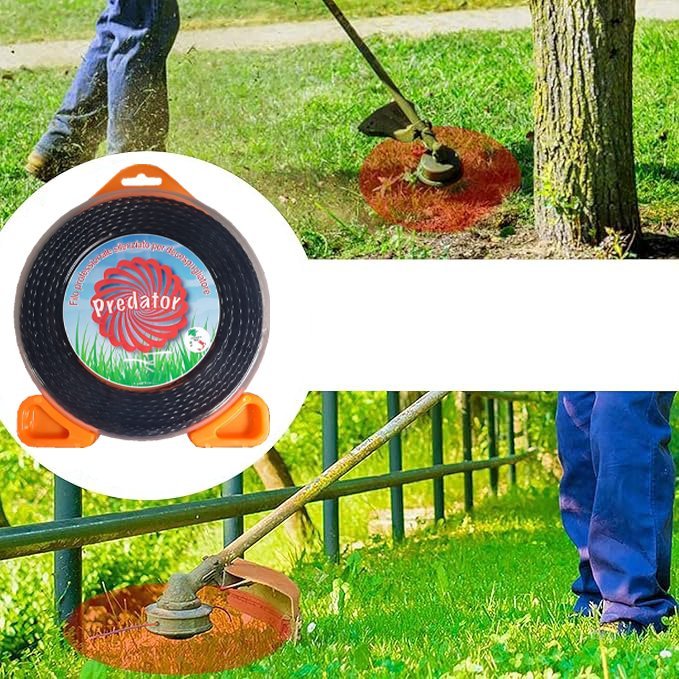 Filo per decespugliatore professionale Vertigo 4,0 mm x 25 mt — MADE IN Italy - HD casa