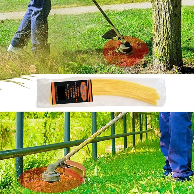 Filo per decespugliatore quadro a spezzoni Cardinale 3,0 mm x 38 cm - confezione 50 pezzi - HD casa