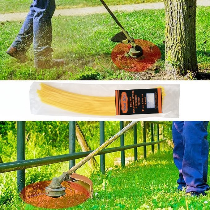 Filo per decespugliatore tondo a spezzoni Cardinale Ø 4,0 mm x 38 cm - confezione 25 pezzi - HD casa
