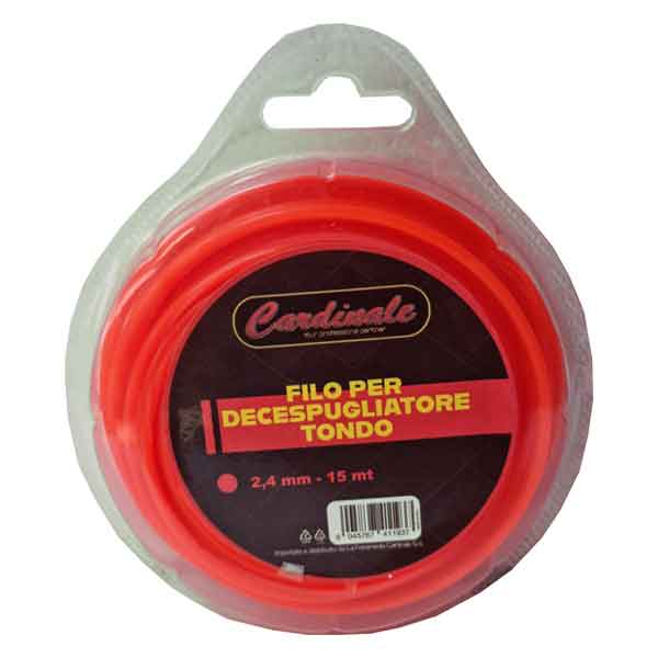 Filo per decespugliatore tondo Cardinale Ø 3,3 mm x 50 mt - HD casa