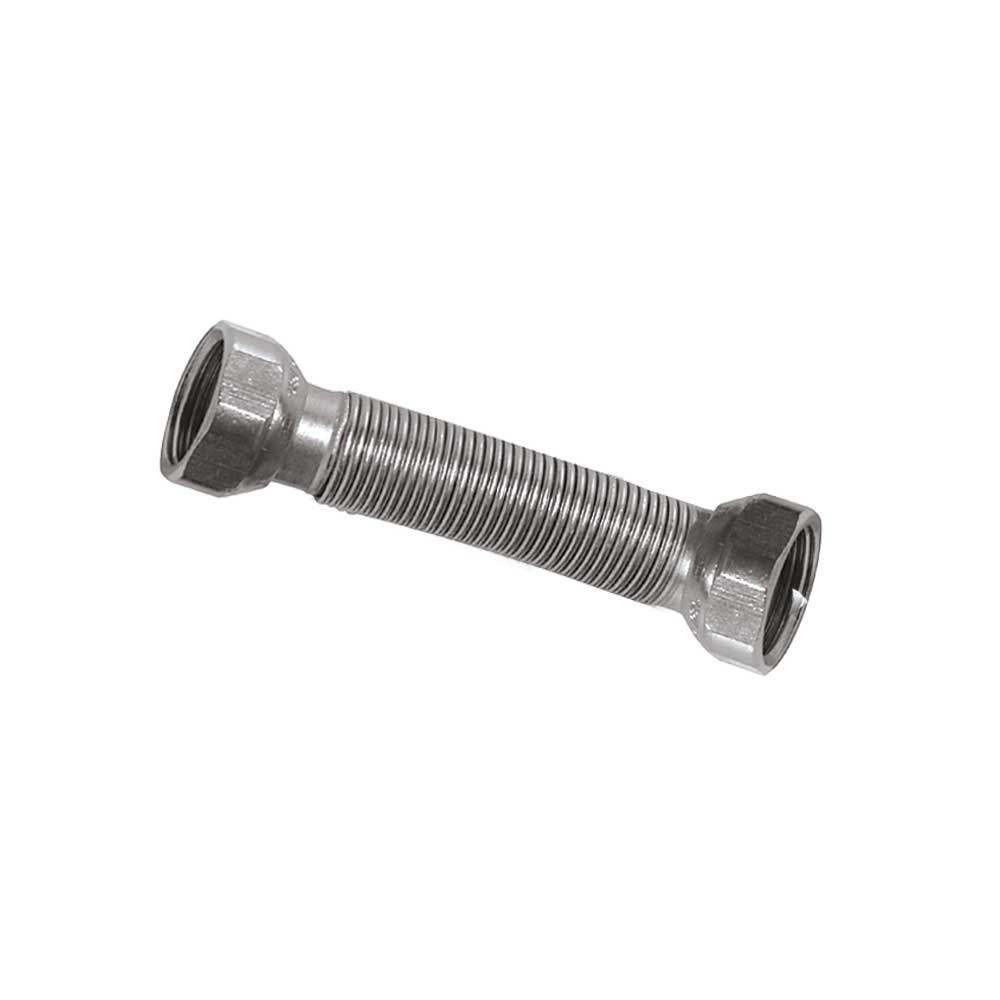 Flessibile INOX per acqua ridotto F/F 1/2" x 3/4" 130x220 mm - HD casa