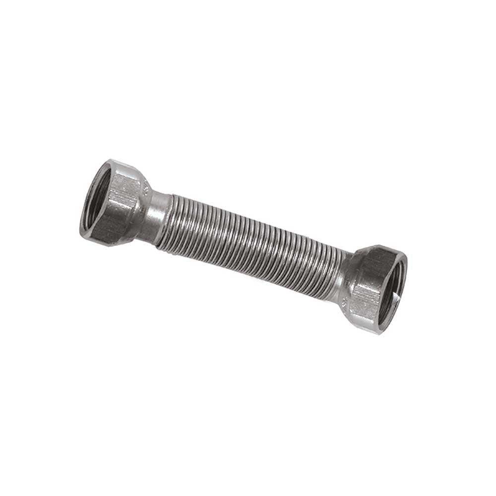 Flessibile INOX per acqua ridotto F/F 1/2" x 3/4" 220x420 mm - HD casa