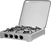 Fornello a gas 4 fuochi 49x49x13 cm - HD casa