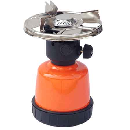 Fornello a gas da campeggio accensione normale 190 gr — Project - HD casa