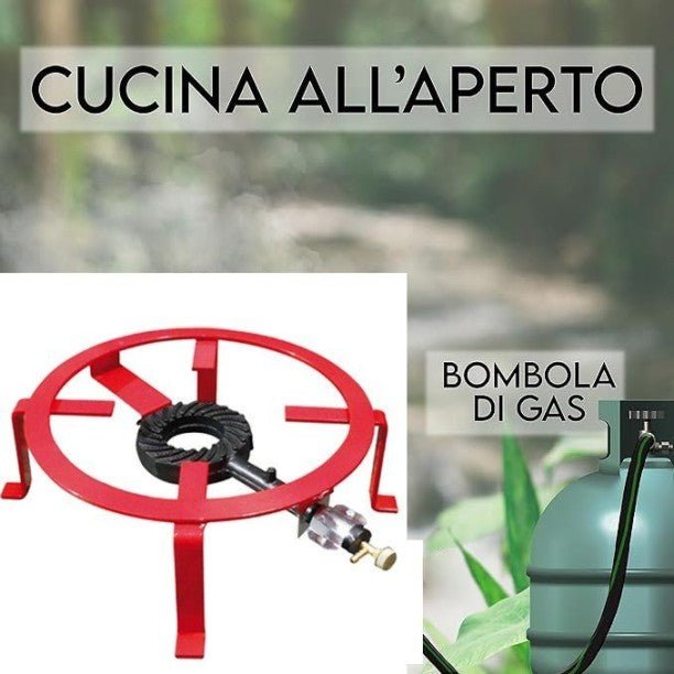 Fornellone a gas Ø 50 cm - HD casa