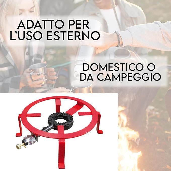 Fornellone a gas Ø 50 cm - HD casa