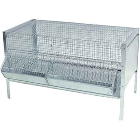 Gabbia pieghevole per pulcini cm 100x50x60h - HD casa
