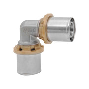 Gomito doppio a pressare per tubo multistrato ICMA Ø26 x Ø26 - HD casa