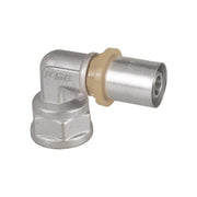Gomito femmina a pressare per tubo multistrato ICMA Ø20 x 3/4" - HD casa