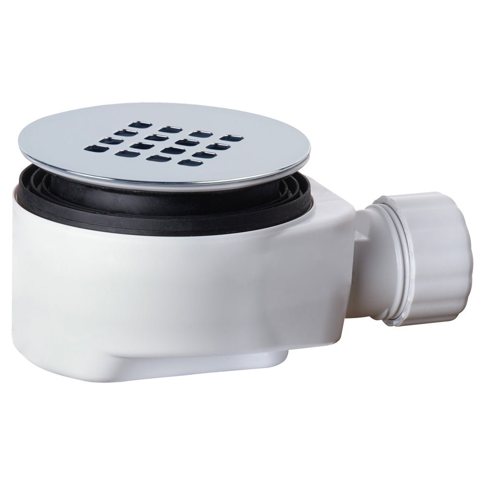 Griglia in ottone per piletta doccia altair Squares Ø110 mm - cromo — OMP - HD casa