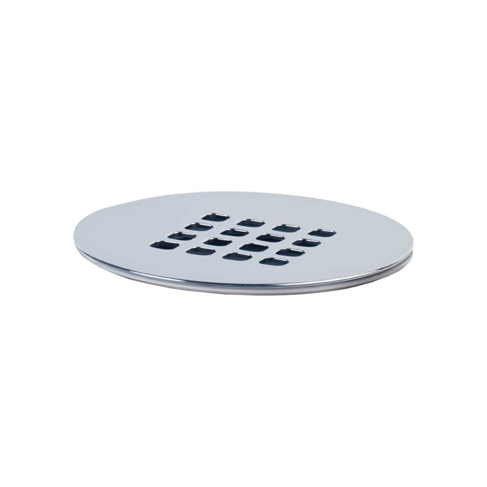 Griglia in ottone per piletta doccia altair Squares Ø110 mm - cromo — OMP - HD casa
