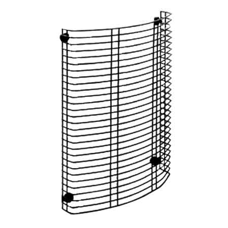Griglia salvaustioni ovale 29,5x8x42,5h cm - HD casa