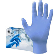 Guanto monouso in nitrile tg. m - confezione 100 pezzi - HD casa