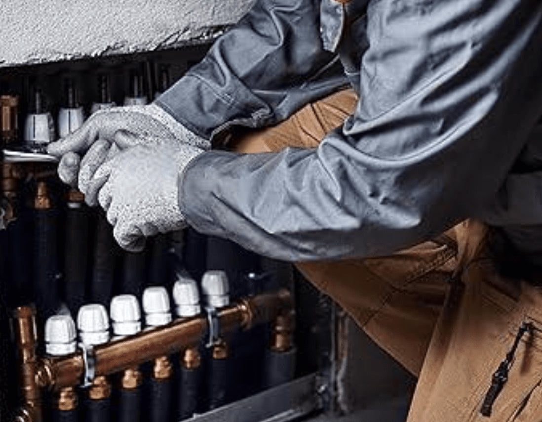 Guanto POLIESTERE/NITRILE Cardinale tg. 8 - HD casa