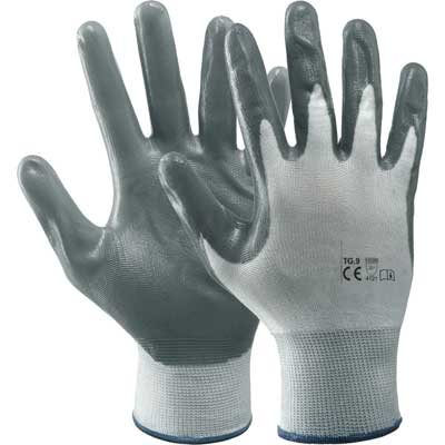 Guanto POLIESTERE/NITRILE Cardinale tg. 8 - HD casa