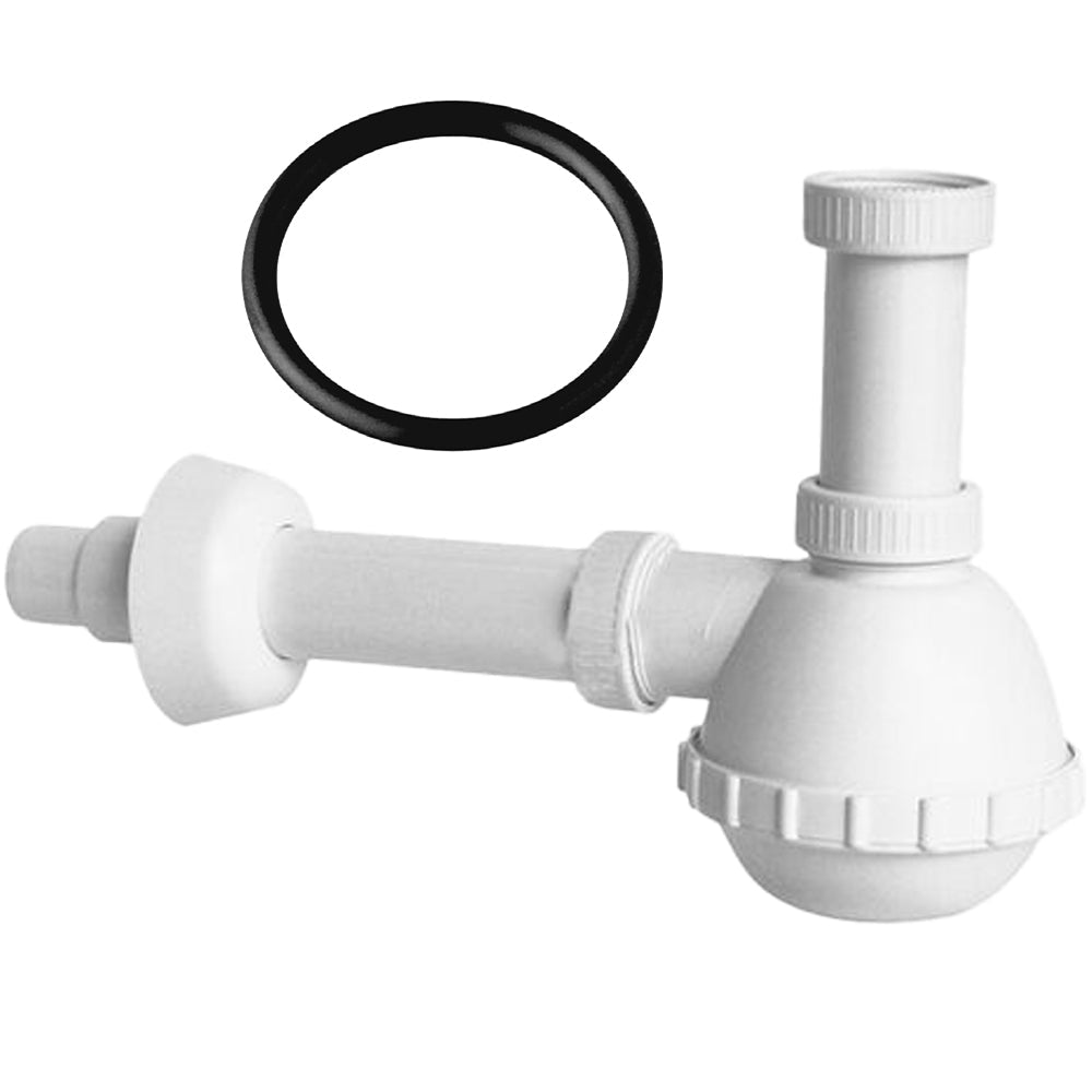 Guarnizione or per sifone a fiasco Ø107 mm - HD casa
