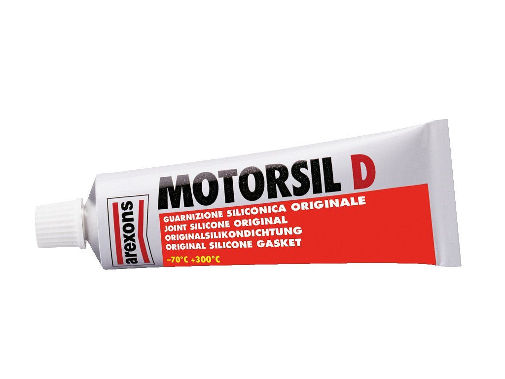 Guarnizione siliconica motorsil d 60 gr - colore rosso — Arexons - HD casa