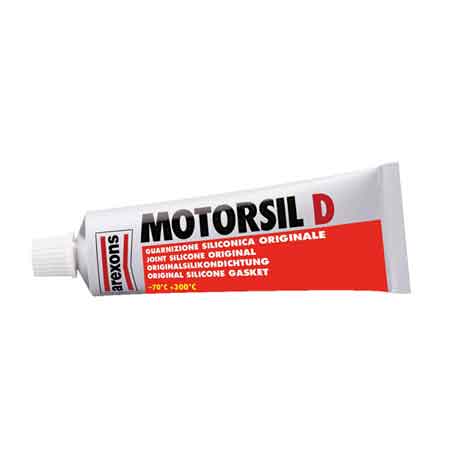Guarnizione siliconica motorsil d 60 gr - colore rosso — Arexons - HD casa