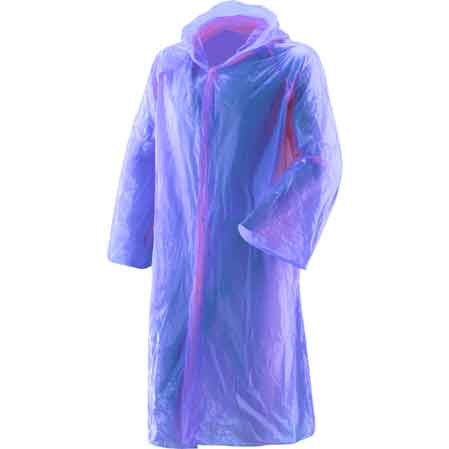 Impermeabile monouso tascabile Boxer tg. unica - colore azzurro - HD casa