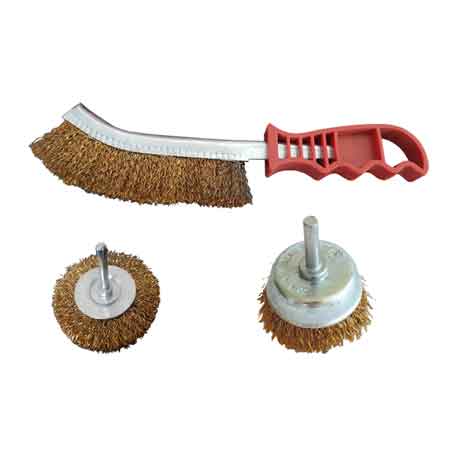 Kit 3 spazzole ideal star 3 pezzi (2 spazzole a gambo + 1 spazzola a mano) — Cardinale - HD casa