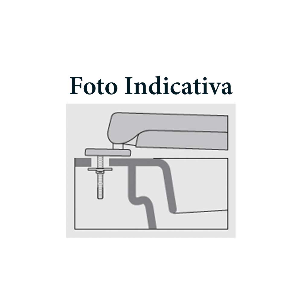 Kit cerniere per sedile Ydra chiusura normale — Pozzi Ginori - HD casa