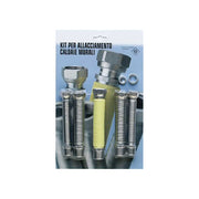 Kit per allacciamento caldaia murale M/F 3/4" x 100/200 mm - HD casa
