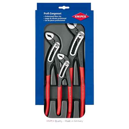 Kit pinze regolabili poligrip Alligator Knipex 3 pezzi - HD casa