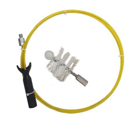 Kit pulipellet Cardinale Ø 100 mm - lunghezza 3 mt - HD casa