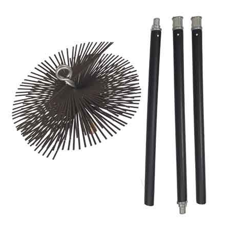 Kit pulizia camino Cardinale 250 cm - HD casa