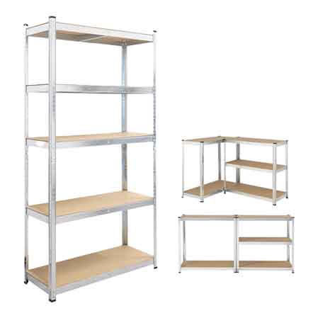 Kit scaffale Ercole Cardinale 90x40x180h cm - HD casa